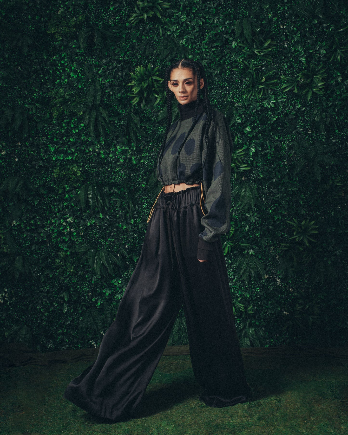 CROP TOP IN MAGLIA ELYTRA